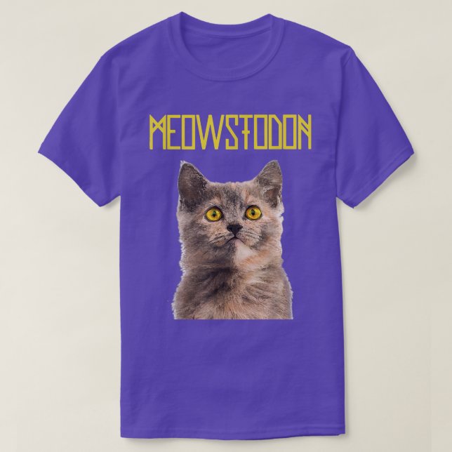 Love Meowstodon Classic Music Arts Rock Band For M T Shirt (Design framsida)