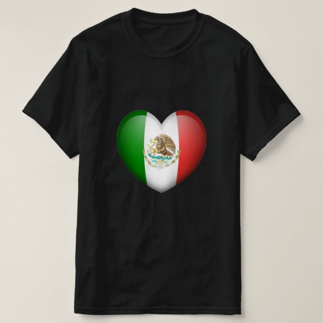 Love Mexico Mens T-Shirt (Design framsida)
