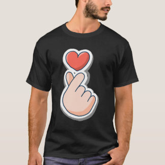 LOVE Minimalistisk Inspirerande Grafisk T-Shirt