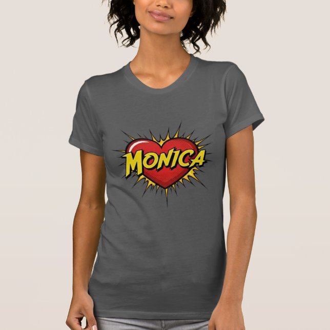 Love Monica T Shirt (Framsida)