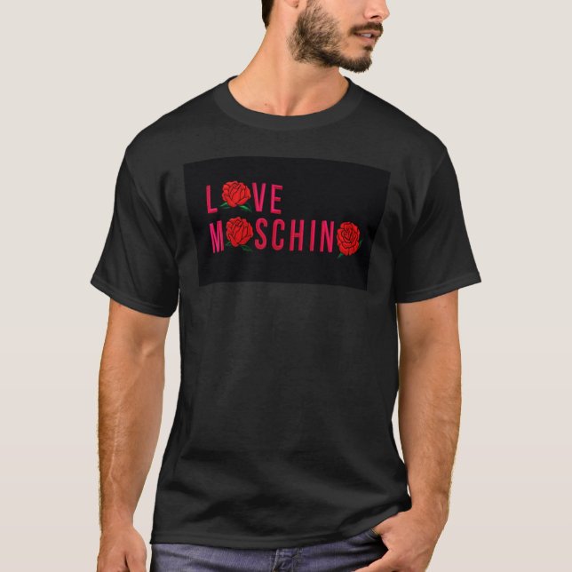 Love Moschino Rose833 T Shirt (Framsida)