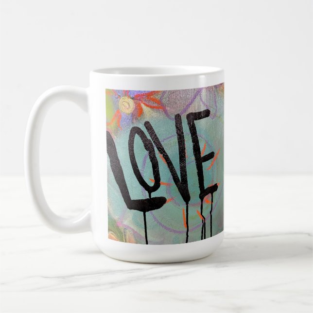 Love Mug original art Kaffemugg (Vänster)