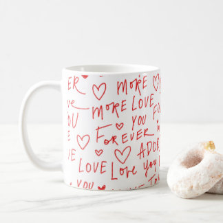 Love Mug, Valentine's Day Gift Coffee Mug Kaffemugg
