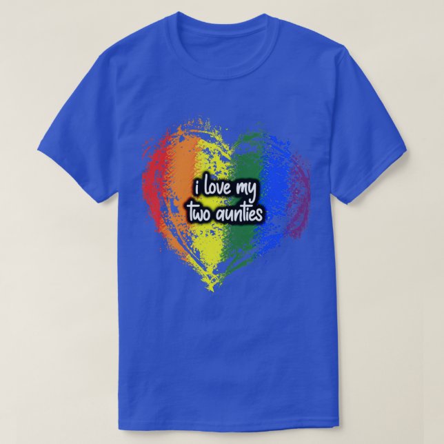 LOVE MY AUNTS T SHIRT (Design framsida)