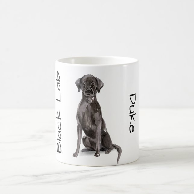 Love My Black Lab Kaffemugg (Center)