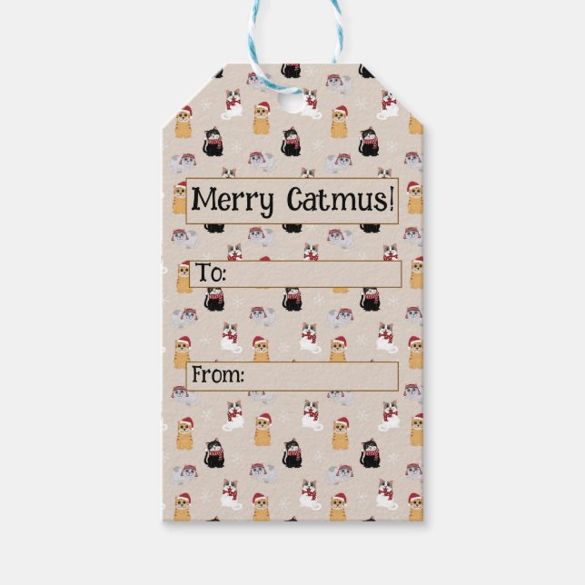 Love my cats presentetikett (Framsidan)