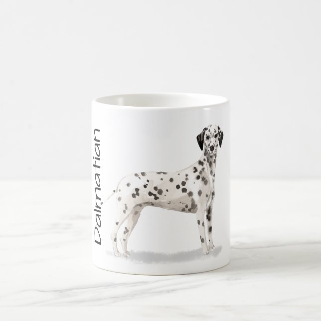 Love My Dalmatian  Kaffemugg (Center)