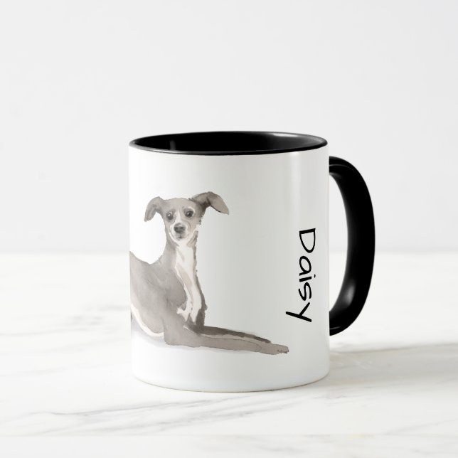 Love My Italian Greyhound Mugg (Framsida höger)