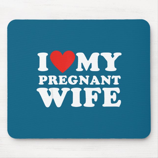 Love My Pregnant Wife, Funny Pregnancy Announcemme Musmatta (Framsidan)