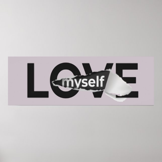 Love Myself Poster (Framsidan)
