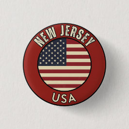 Love New Jersey - Cute NJ State Souvenir Knapp