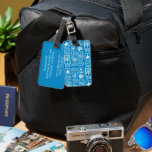 Love Notes from the Sea Seashell Ocean Beach  Bagagebricka<br><div class="desc">Get ready for adventure with this awesome custom luggage tag Makes a great gift for a traveler! You can customize it and add text too by clicking "personalize" or delete the back side and leave blank. Be sure to take a look at all the color options. Check my shop for...</div>