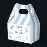 Love On The Lake Bachelorette Party  Presentaskar<br><div class="desc">Love On The Lake Bachelorette Party Favor Boxes</div>