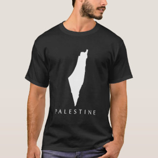 Love Palestine Map T Shirt