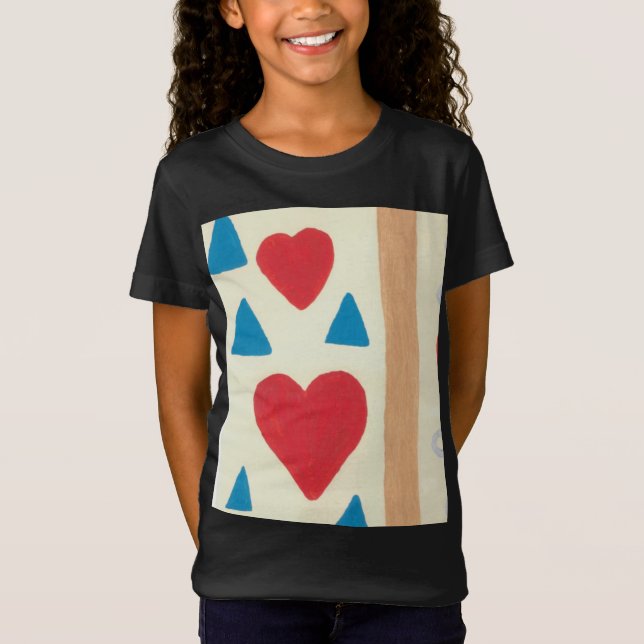Love Path Girls Fine Jersey T-Shirt (Framsida)