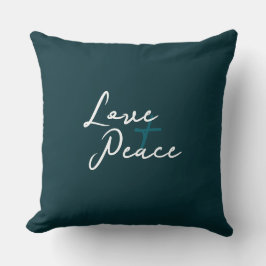 Love & Peace Accent Pillow Kudde