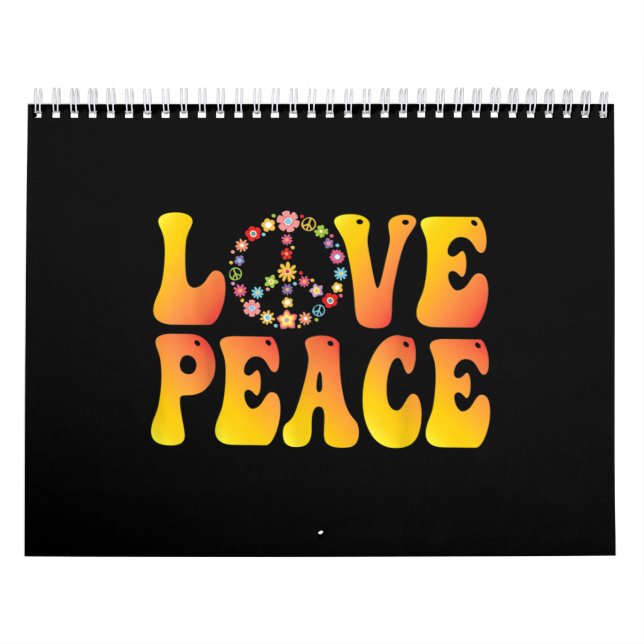 Love Peace Freedom Kalender (Omslag)