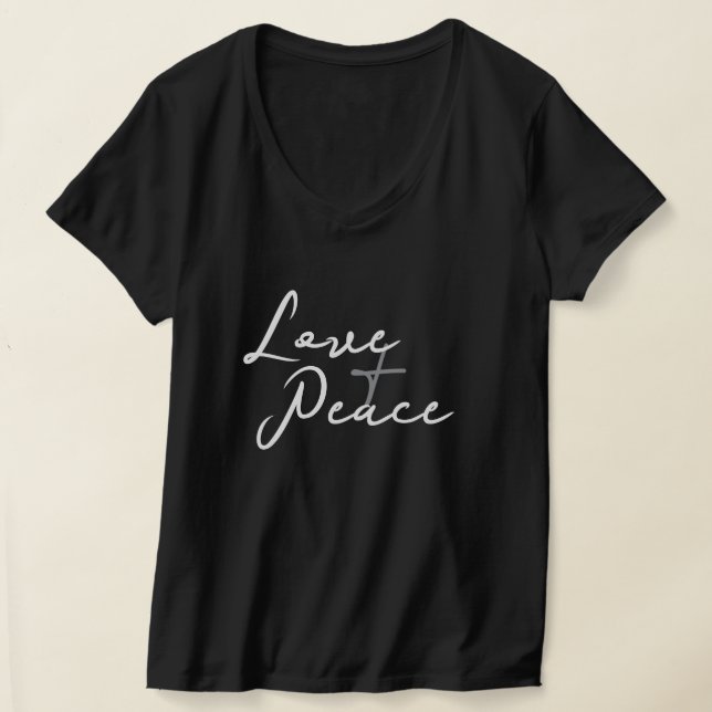 Love & Peace T-Shirt (Laydown)