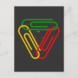 Love - Peace - Unity Vykort