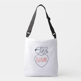 love pets Cross-Body Bag Axelväska