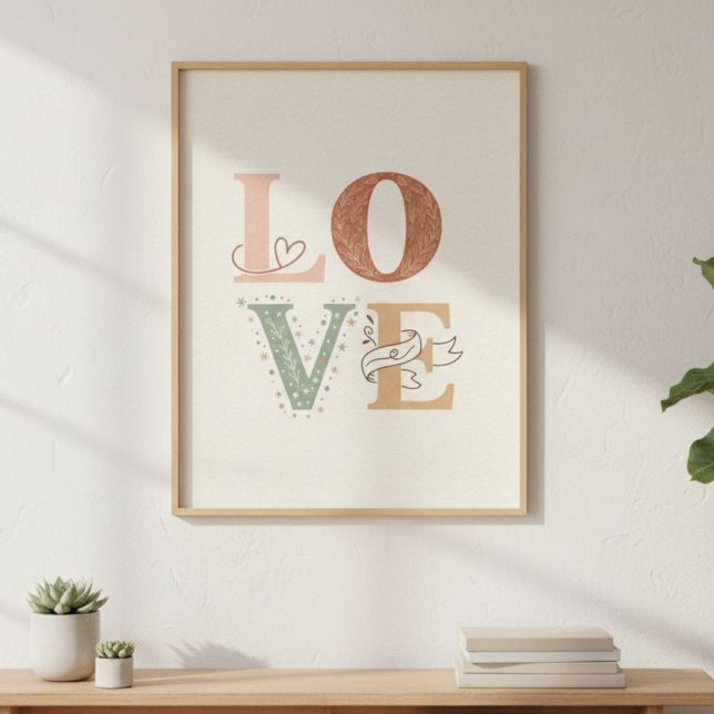 LOVE Poster | Quote Poster | Love Image |  (Skapare uppladdad)