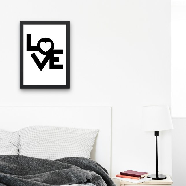 Love Poster – Stilvolle Wanddekoration (Skapare uppladdad)