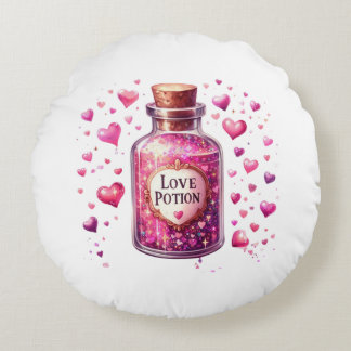 love potion cushion rund kudde