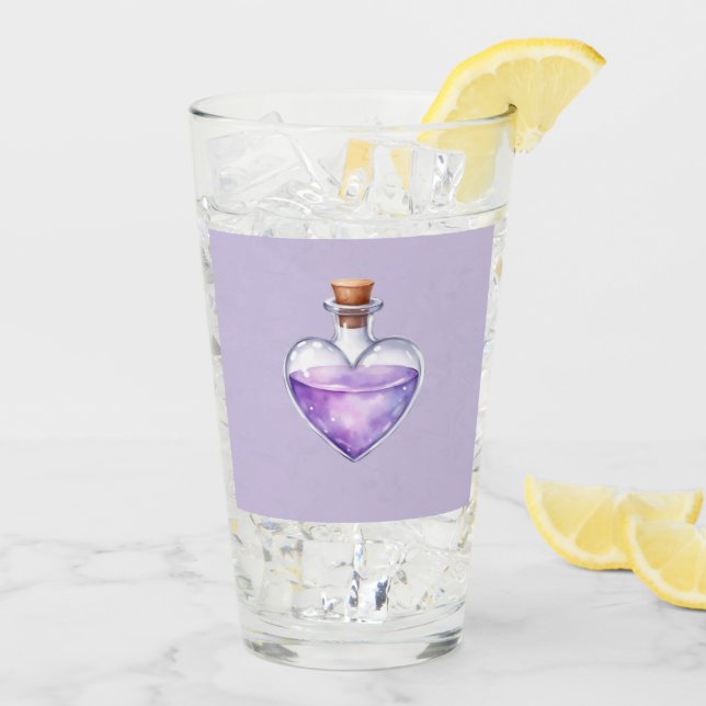 Love Potion Glass Tumbler Glaskopp (Bakside Is)