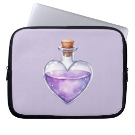 Love Potion Laptop Sleeve, Purple Fodral