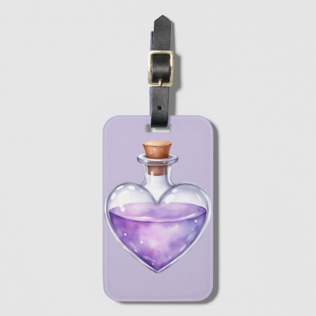  Love Potion Luggage Tag Bagagebricka (Framsida vertikal)