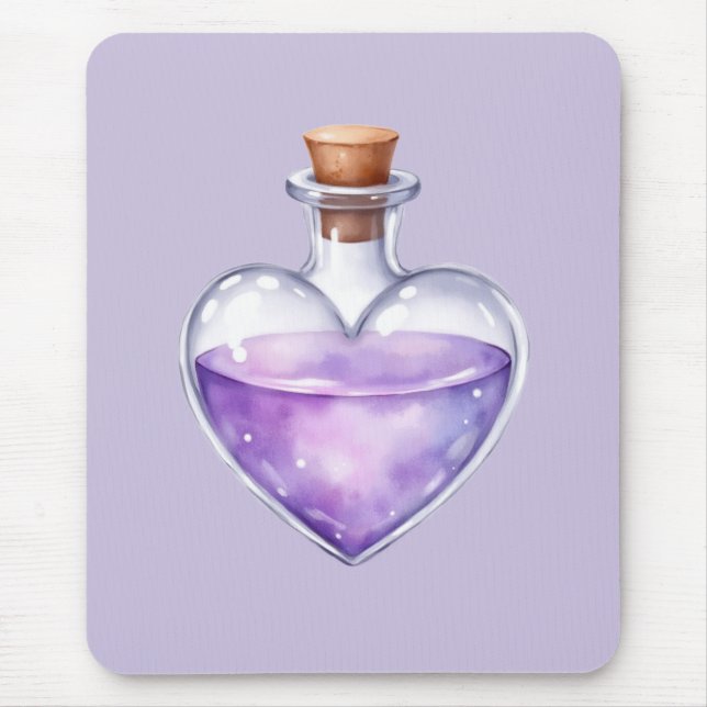 Love Potion MousePad  Purple Musmatta (Framsidan)