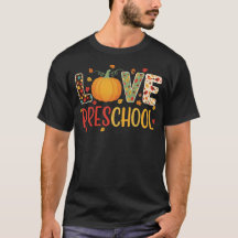 Love Preschool Happy Fall Thanksgiving Teacher