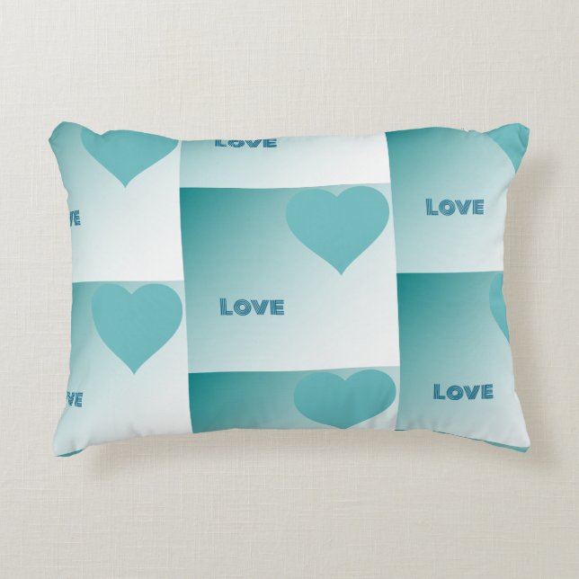 Love. Prydnadskudde (Framsidan)