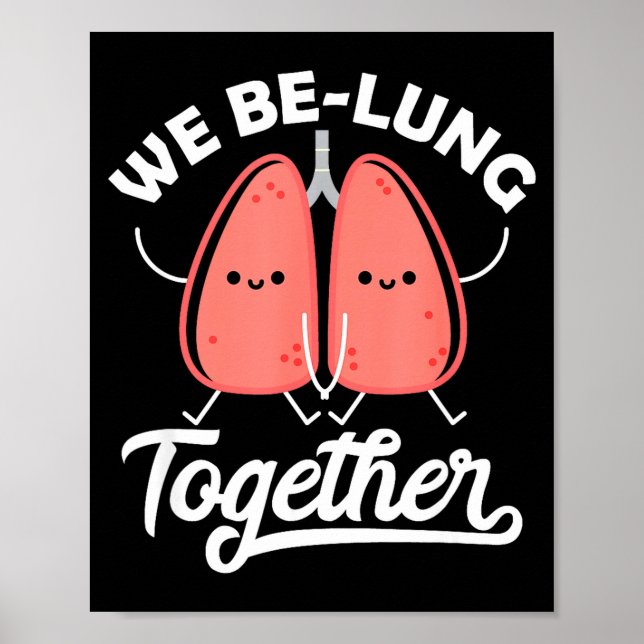 Love Pun Resratory Therast We Belung Together Vale Poster (Framsidan)