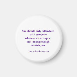 Love quote magnet