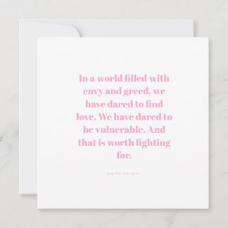 Love quote spara datumet