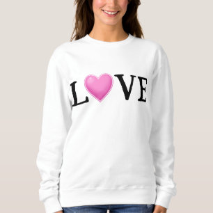 LOVE Rainbow Heart Damkväntelinnesaker T Shirt