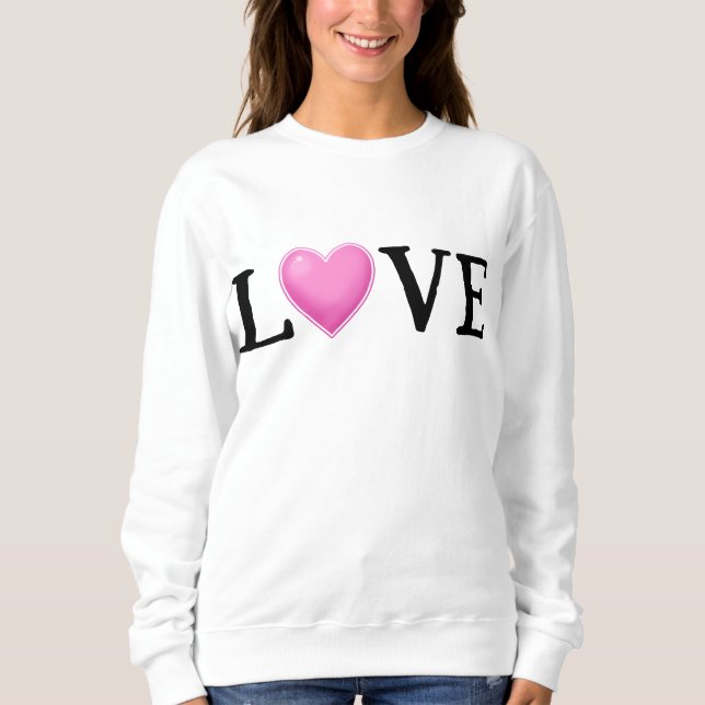 LOVE Rainbow Heart Damkväntelinnesaker  T Shirt (Framsida)