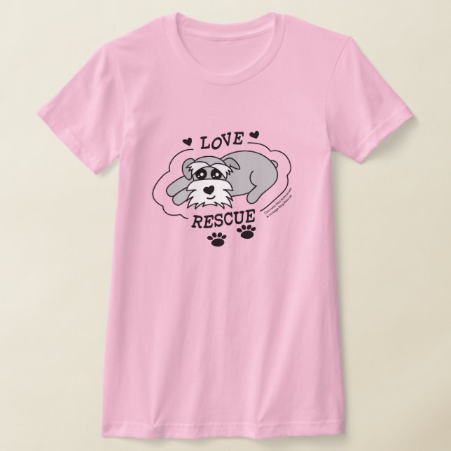 Love Rescue - Pastell T-Shirt (Kvinnor) (Laydown)