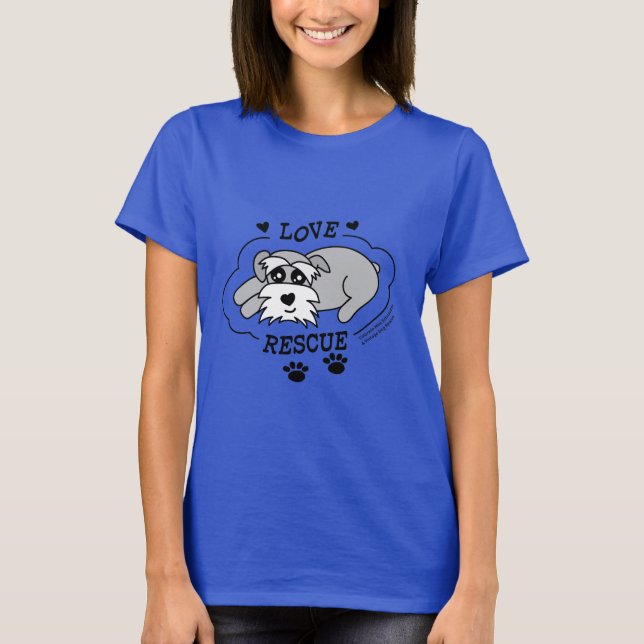 Love Rescue - Vibrant Cotton T-Shirt (Women) (Framsida)