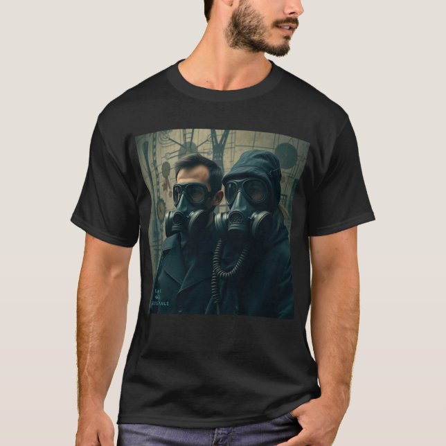 LOVE & RESISTANCE Kafka Romantics Modern Graphic 2 T Shirt (Framsida)