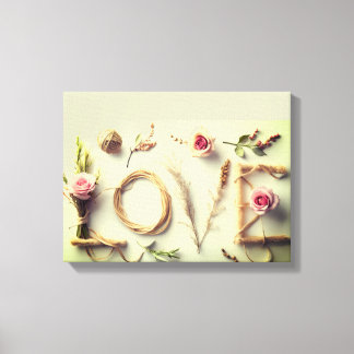 “Love Rose” Canvas Konst