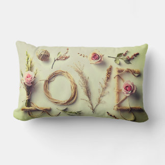 “Love Rose” Lumbarkudde