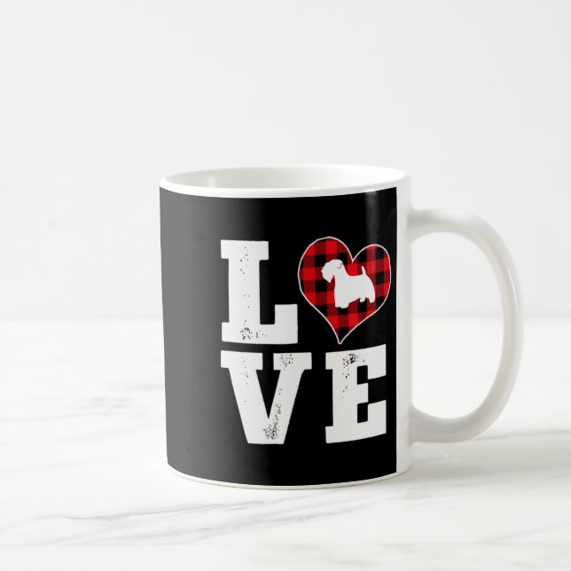 Love Sealyham Terrier Dog Lover For Dog Vale  Kaffemugg (Höger)