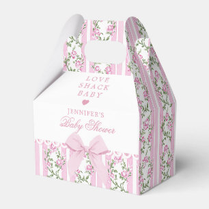 Love Shack Baby Coquette Bow Floral Baby Shower Presentaskar
