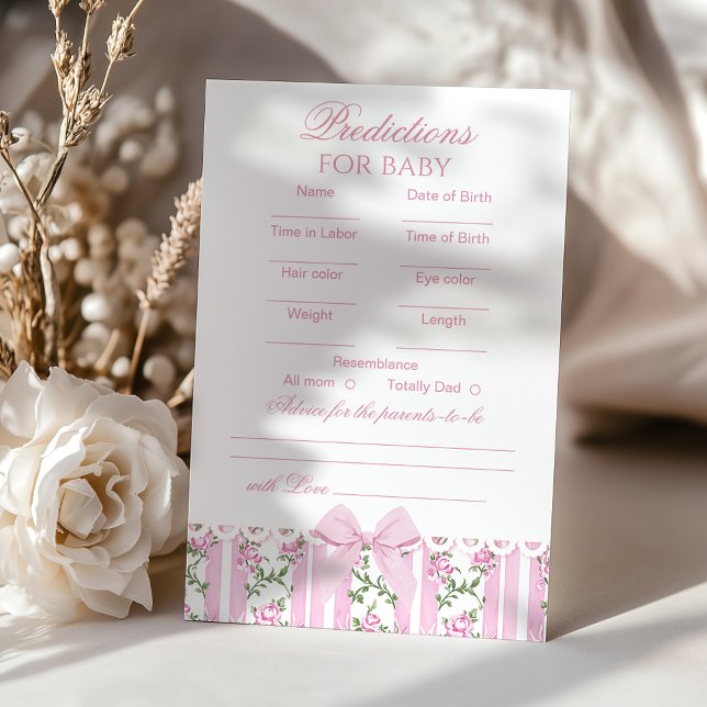 Love Shack Baby Predictions for baby Coquette Bow (Skapare uppladdad)