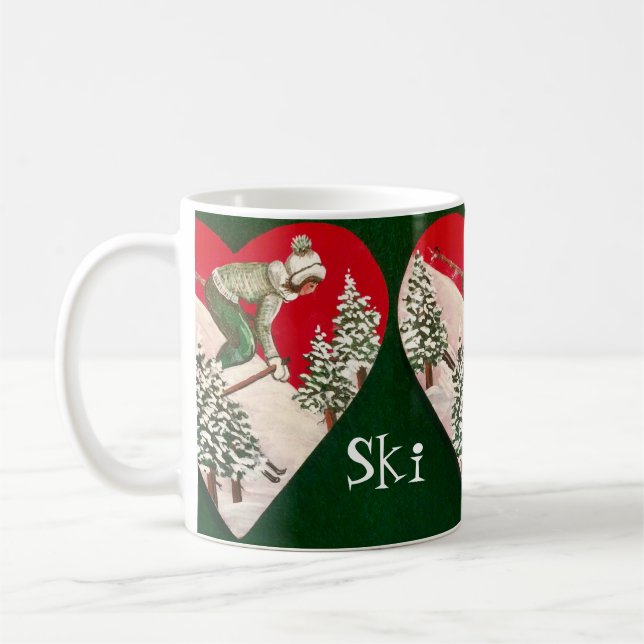 Love Ski Cup Kaffemugg (Vänster)