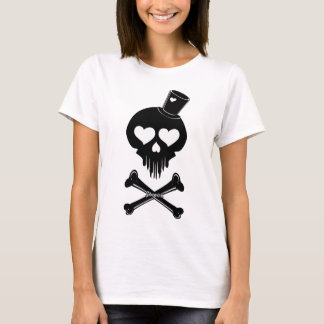 Love-Skull-003 Tee Shirt