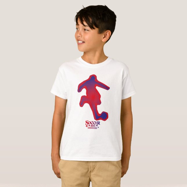 LOVE SOCCER BY MASANSER PIXELAT T SHIRT (Hel framsida)