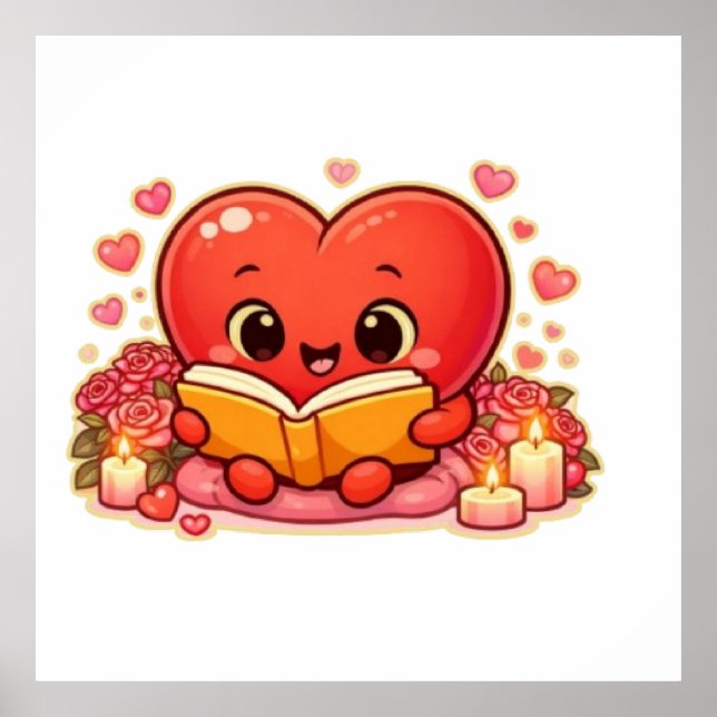 Love Stories Begin Within the Heart Poster (Framsidan)